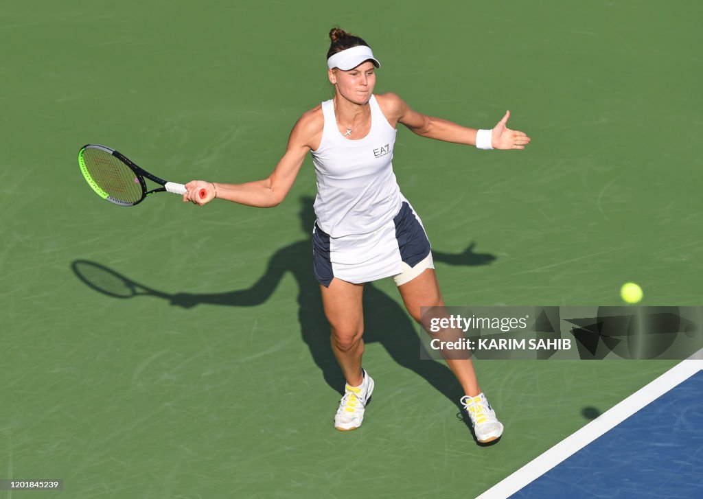 TENNIS-WTA-DUBAI-UAE