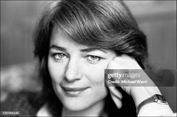 Actress Charlotte Rampling, 1980.