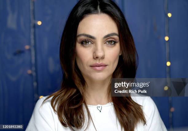 Mila Kunis of 'Four Good Days' attends the IMDb Studio at Acura Festival Village on location at the 2020 Sundance Film Festival – Day 2 on January...