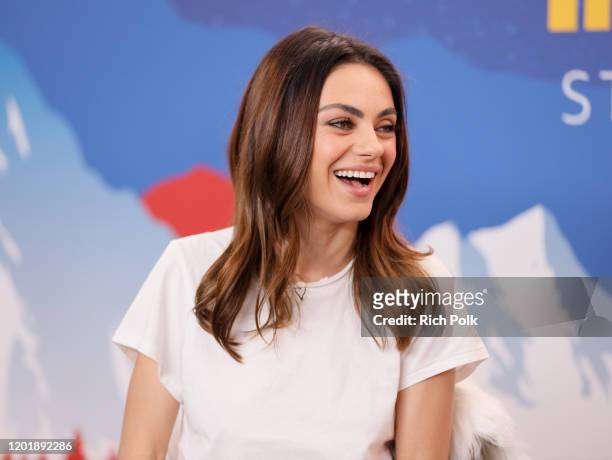 Mila Kunis of 'Four Good Days' attends the IMDb Studio at Acura Festival Village on location at the 2020 Sundance Film Festival – Day 2 on January...
