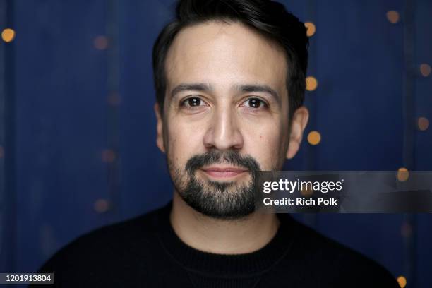 Lin-Manuel Miranda of 'Siempre, Luis' attends the IMDb Studio at Acura Festival Village on location at the 2020 Sundance Film Festival – Day 2 on...