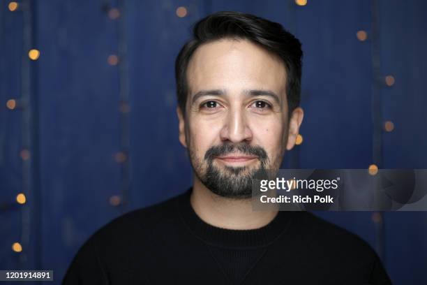 Lin-Manuel Miranda of 'Siempre, Luis' attends the IMDb Studio at Acura Festival Village on location at the 2020 Sundance Film Festival – Day 2 on...