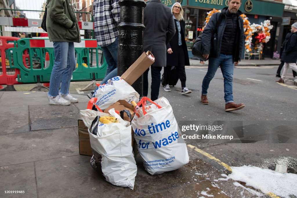 Tesco no Time For Waste Campaign Bags