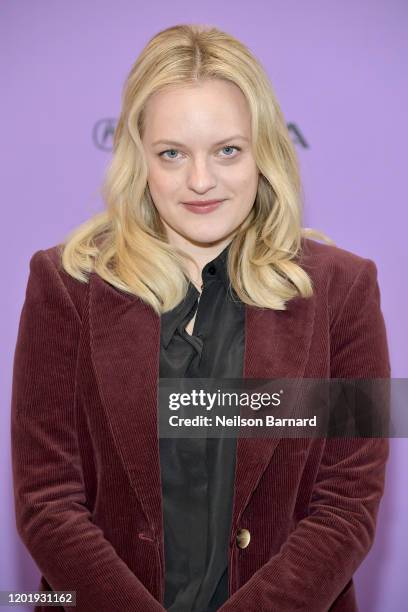 Elisabeth Moss attends the 2020 Sundance Film Festival - "Shirley" Premiere at Eccles Center Theatre on January 25, 2020 in Park City, Utah.