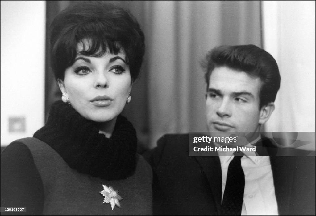 Joan Collins and Warren Beatty Engaged