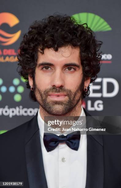 Tamar Novas attends the Goya Cinema Awards 2020 during the 34th edition of the Goya Cinema Awards at Jose Maria Martin Carpena Sports palace on...