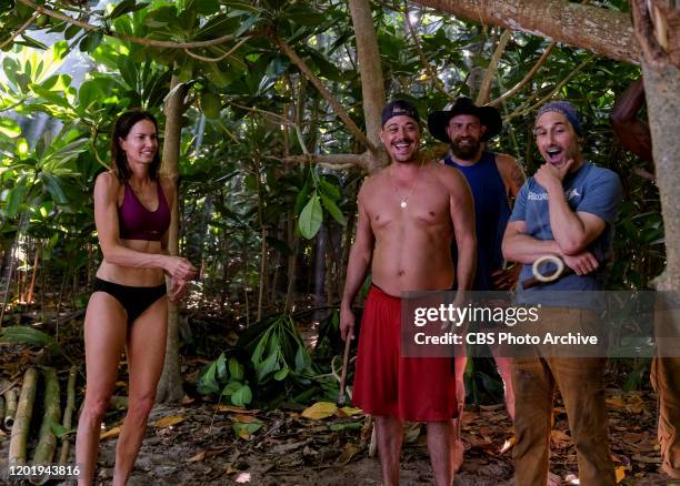 "It's Like a Survivor Economy" - Danni Boatwright, Boston Rob Mariano, Ben Driebergen and Ethan Zohn on the Second episode of SURVIVOR: WINNERS AT...