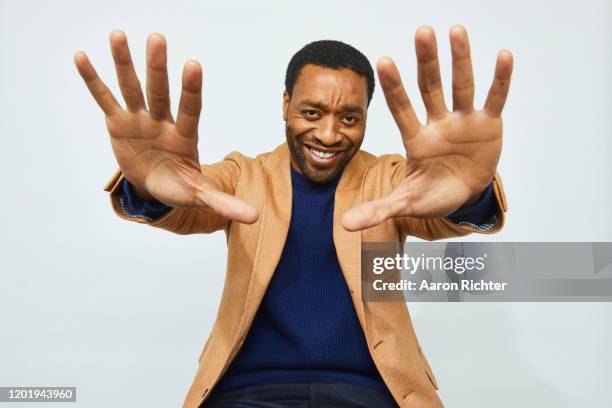 Chiwetel Ejiofor from 'The Boy Who Harnessed The Wind' poses for a portrait in the Pizza Hut Lounge in Park City, Utah on January 26, 2019 in Park...