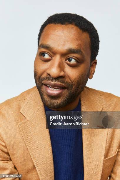 Chiwetel Ejiofor from 'The Boy Who Harnessed The Wind' poses for a portrait in the Pizza Hut Lounge in Park City, Utah on January 26, 2019 in Park...