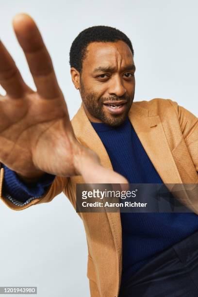 Chiwetel Ejiofor from 'The Boy Who Harnessed The Wind' poses for a portrait in the Pizza Hut Lounge in Park City, Utah on January 26, 2019 in Park...