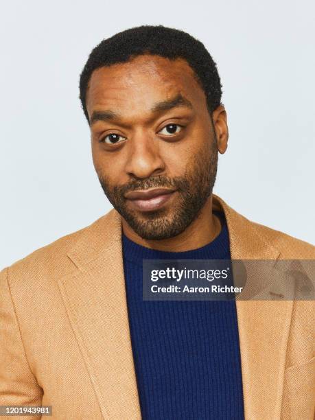 Chiwetel Ejiofor from 'The Boy Who Harnessed The Wind' poses for a portrait in the Pizza Hut Lounge in Park City, Utah on January 26, 2019 in Park...