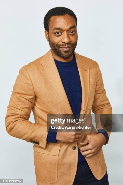 Chiwetel Ejiofor from 'The Boy Who Harnessed The Wind' poses for a portrait in the Pizza Hut Lounge in Park City, Utah on January 26, 2019 in Park...