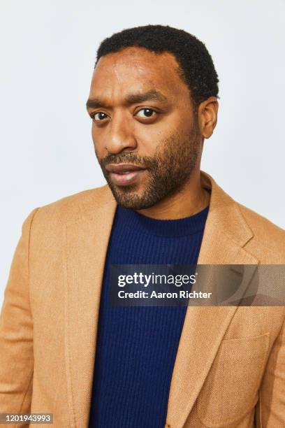 Chiwetel Ejiofor from 'The Boy Who Harnessed The Wind' poses for a portrait in the Pizza Hut Lounge in Park City, Utah on January 26, 2019 in Park...