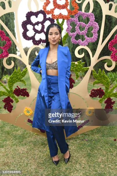 Jhené Aiko attends 2020 Roc Nation THE BRUNCH on January 25, 2020 in Los Angeles, California.