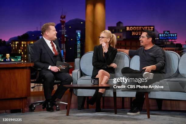 The Late Late Show with James Corden airing Tuesday, February 11 with guests Anna Farris, Michael Pena, and standup comic Lou Sanders.