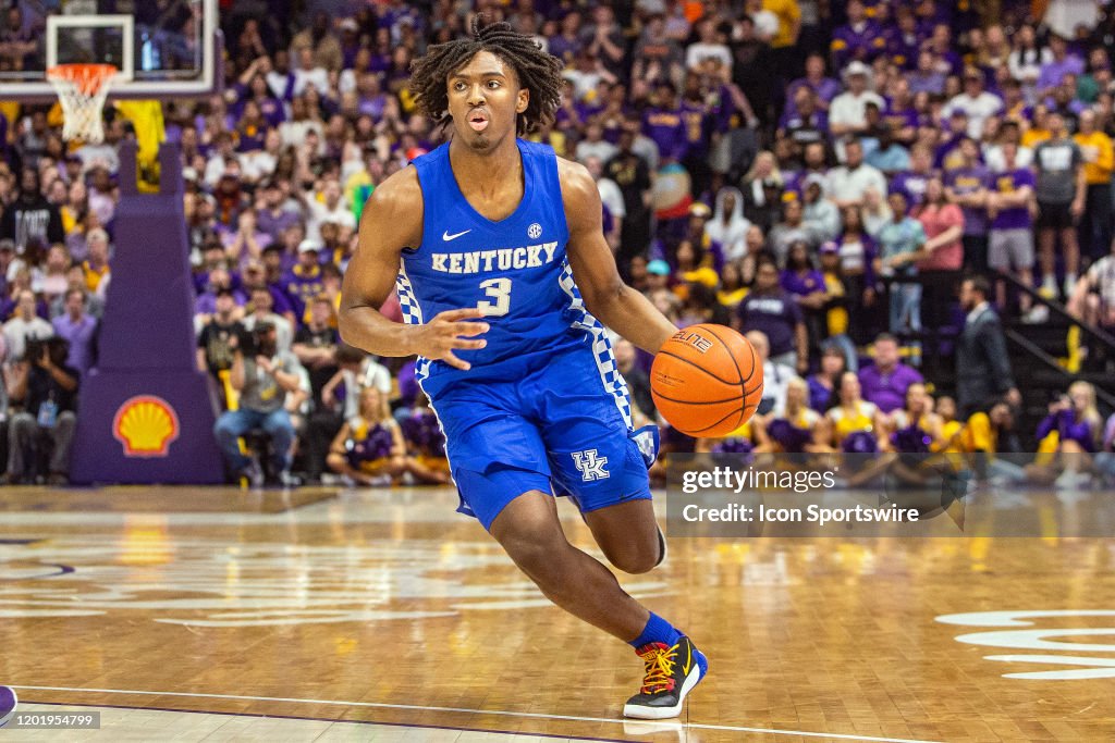 COLLEGE BASKETBALL: FEB 18 Kentucky at LSU