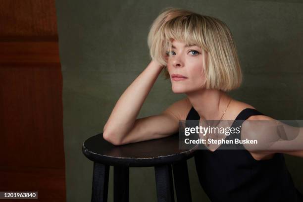 Actress Jaime King is photographed for Ting Magazine portrait studio on January 28, 2020 in Hollywood, California.