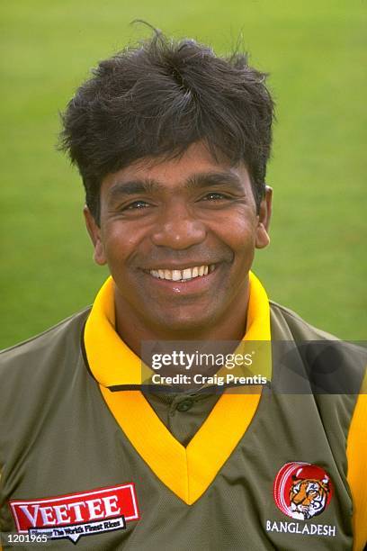 Portrait of Aminul Islam of Bangladesh. \ Mandatory Credit: Craig Prentis /Allsport