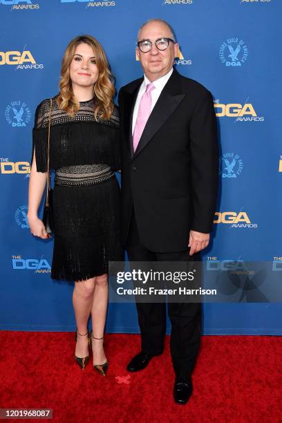 Chloe Sonnenfeld and Barry Sonnenfeld arrive for the 72nd Annual Directors Guild Of America Awards at The Ritz Carlton on January 25, 2020 in Los...