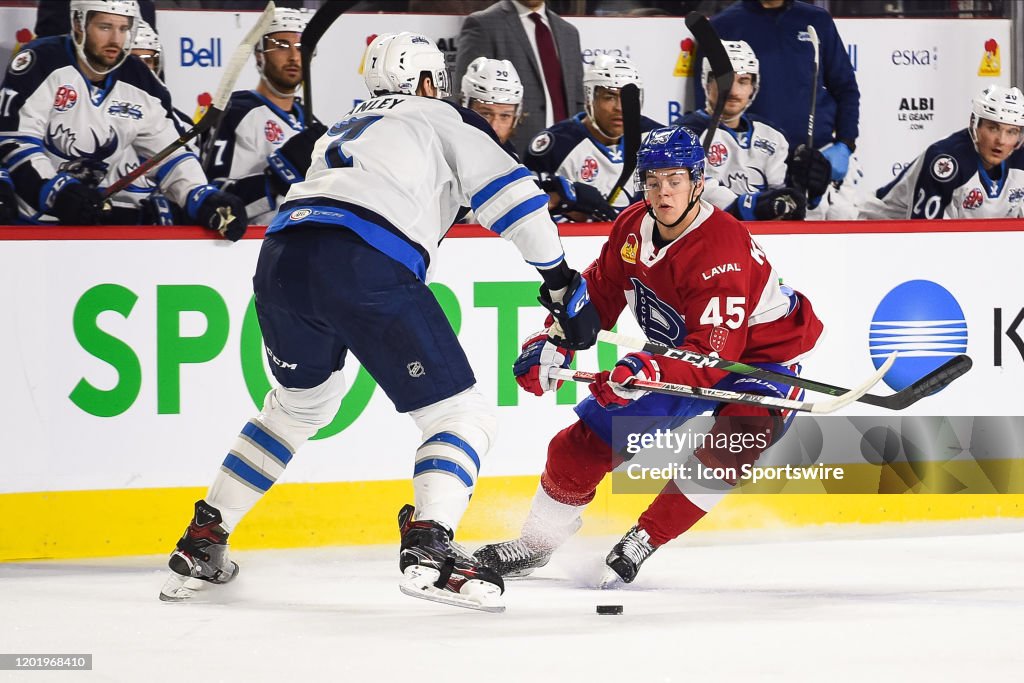 AHL: FEB 19 Manitoba Moose at Laval Rocket