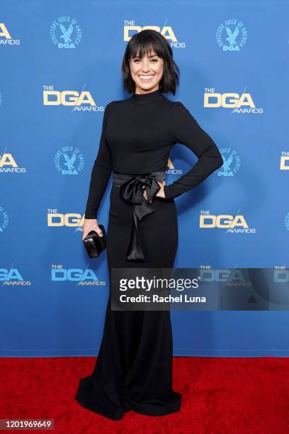 Constance Zimmer arrives for the 72nd Annual Directors Guild Of America Awards at The Ritz Carlton on January 25, 2020 in Los Angeles, California.