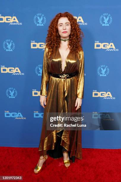 Alma Har'el arrives for the 72nd Annual Directors Guild Of America Awards at The Ritz Carlton on January 25, 2020 in Los Angeles, California.