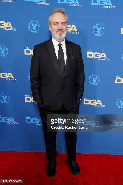 Sam Mendes arrives for the 72nd Annual Directors Guild Of America Awards at The Ritz Carlton on January 25, 2020 in Los Angeles, California.