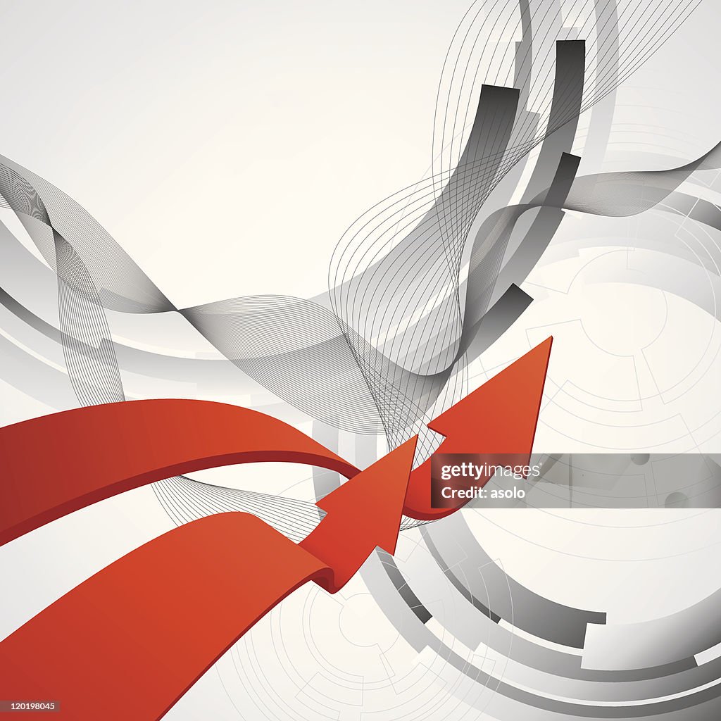 Abstract Arrows Background High-Res Vector Graphic - Getty Images