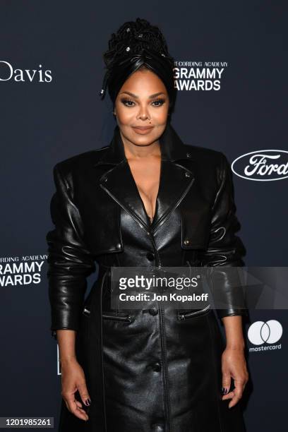 Janet Jackson attends the Pre-GRAMMY Gala and GRAMMY Salute to Industry Icons Honoring Sean "Diddy" Combs on January 25, 2020 in Beverly Hills,...