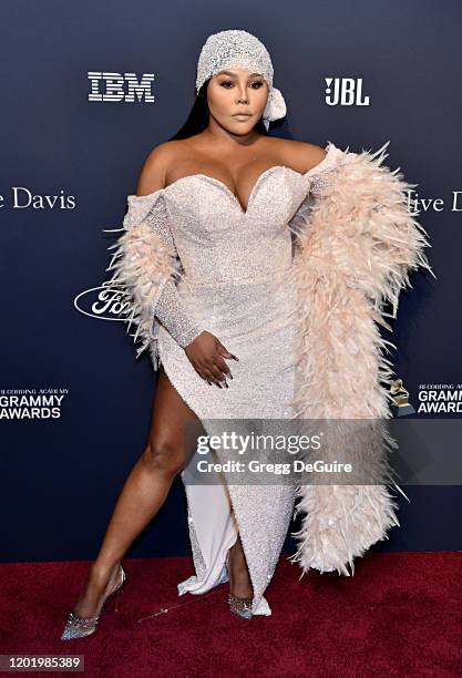 Lil' Kim attends the Pre-GRAMMY Gala and GRAMMY Salute to Industry Icons Honoring Sean "Diddy" Combs on January 25, 2020 in Beverly Hills, California.