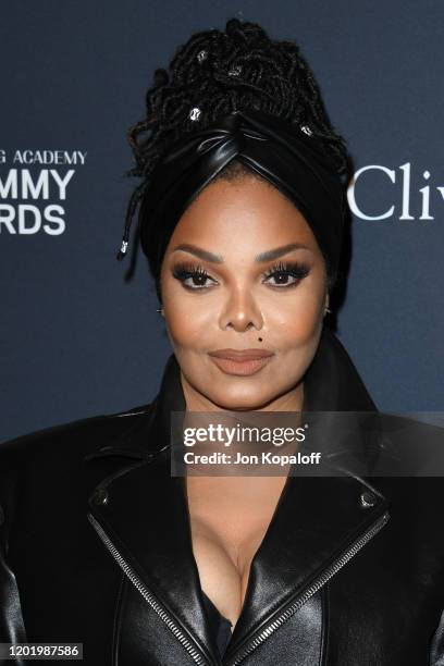 Janet Jackson attends the Pre-GRAMMY Gala and GRAMMY Salute to Industry Icons Honoring Sean "Diddy" Combs on January 25, 2020 in Beverly Hills,...