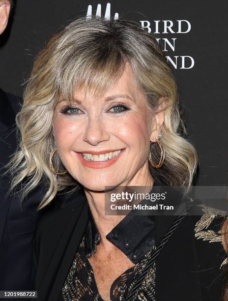 Olivia Newton-John attends the G'Day USA 2020 held at Beverly Wilshire, A Four Seasons Hotel on January 25, 2020 in Beverly Hills, California.