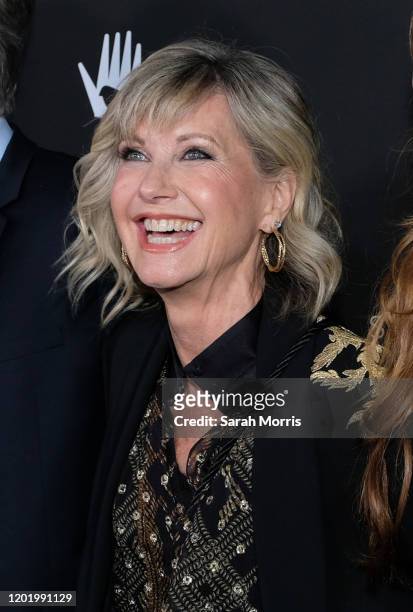 Olivia Newton-John attends G'Day USA 2020 at Beverly Wilshire, A Four Seasons Hotel on January 25, 2020 in Beverly Hills, California.