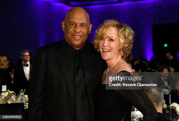 Oz Scott and Joanna Kerns are seen during the 72nd Annual Directors Guild Of America Awards at The Ritz Carlton on January 25, 2020 in Los Angeles,...