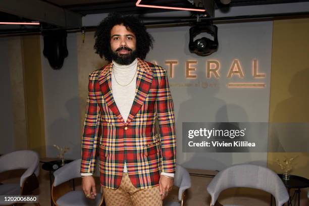 Daveed Diggs attends the TNT presents Snowpiercer Panel & Reception at Lateral at WarnerMedia Lodge: Elevating Storytelling with AT&T during Sundance...