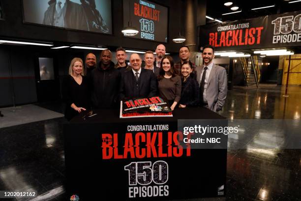 New York, NY -NBC's Hit Drama THE BLACKLIST Celebrates 150 Episodes during it's seventh season. The 150th episode, "Roy Cain was directed by Daniel...