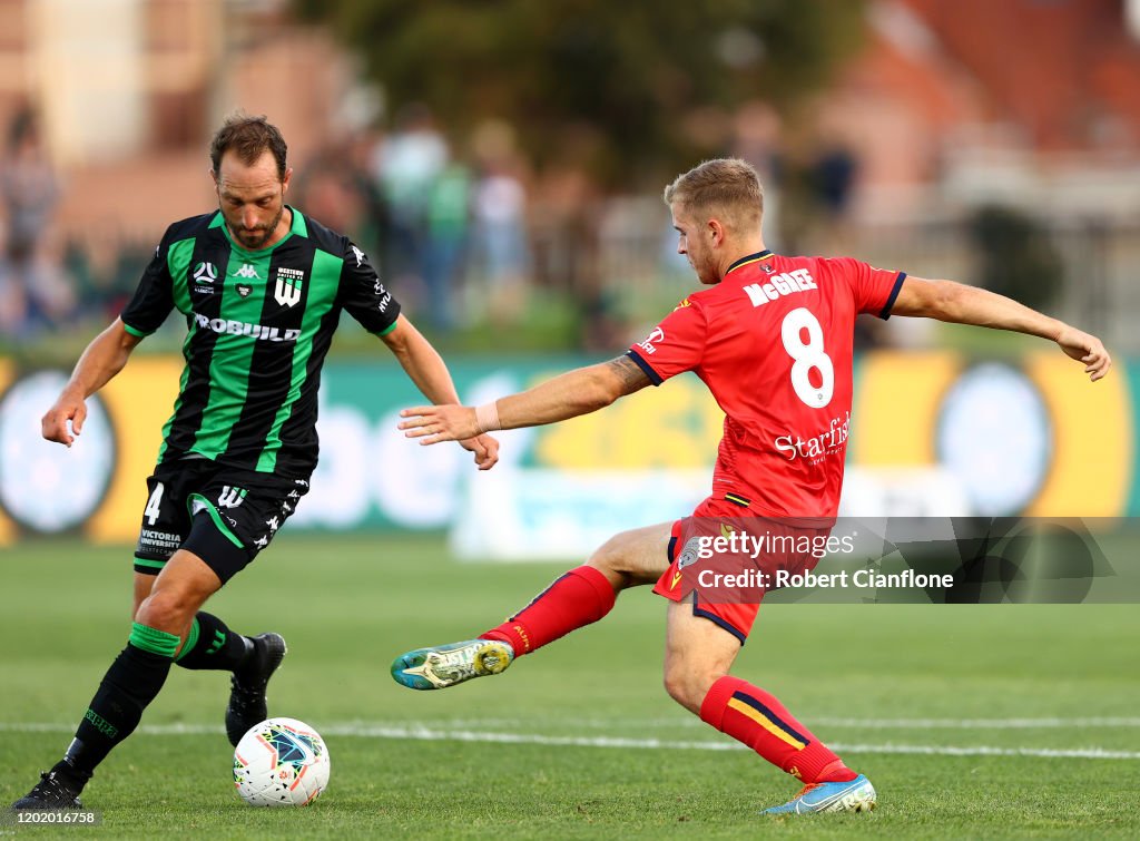 A-League Rd 16 - Western United v Adelaide United