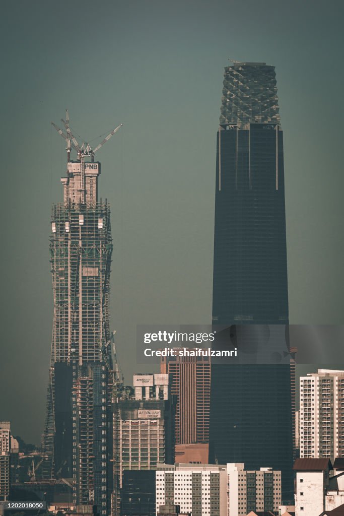 Merdeka118 is a 118-story, 644-metre mega tall skyscraper currently under construction in Kuala Lumpur, Malaysia.