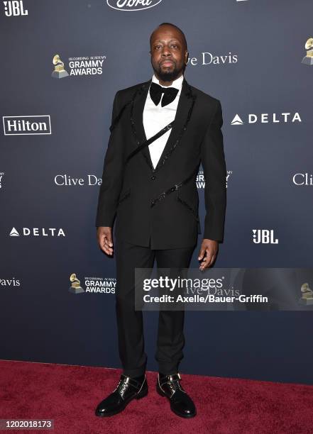 Wyclef Jean attends the Pre-GRAMMY Gala and GRAMMY Salute to Industry Icons Honoring Sean "Diddy" Combs at The Beverly Hilton Hotel on January 25,...