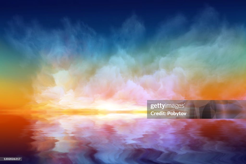Dreamlike Dreamlike Landscape High-Res Vector Graphic - Getty Images