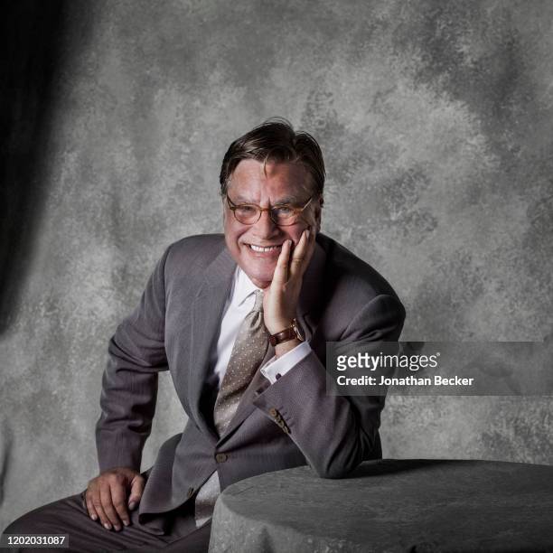 Writer Aaron Sorkin poses for a portrait at the Savannah Film Festival on October 28, 2017 at Savannah College of Art and Design in Savannah, Georgia.