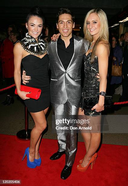 Micahel Falzon arrives at the 2011 Helpmann Awards at the Sydney Opera House on August 1, 2011 in Sydney, Australia.