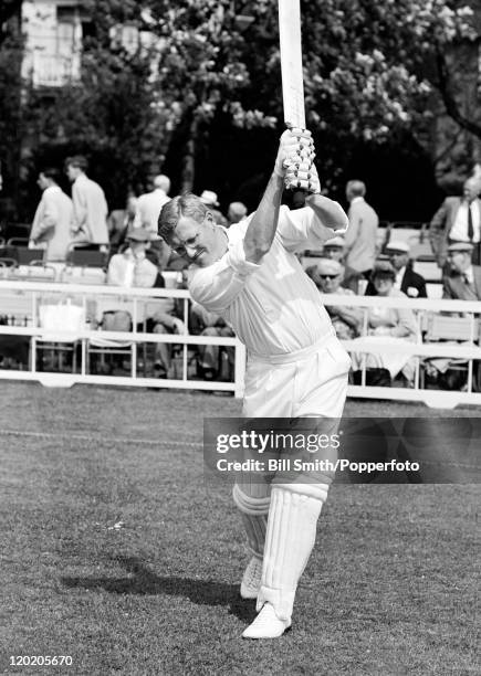 Warwickshire batsman MJK Smith, circa 1966.