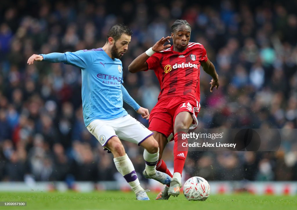 Manchester City v Fulham FC - FA Cup Fourth Round