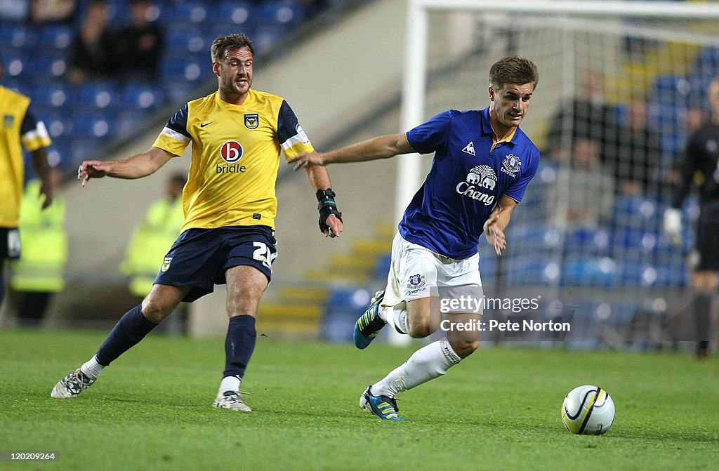 Oxford United v Everton - Pre-Season Friendly