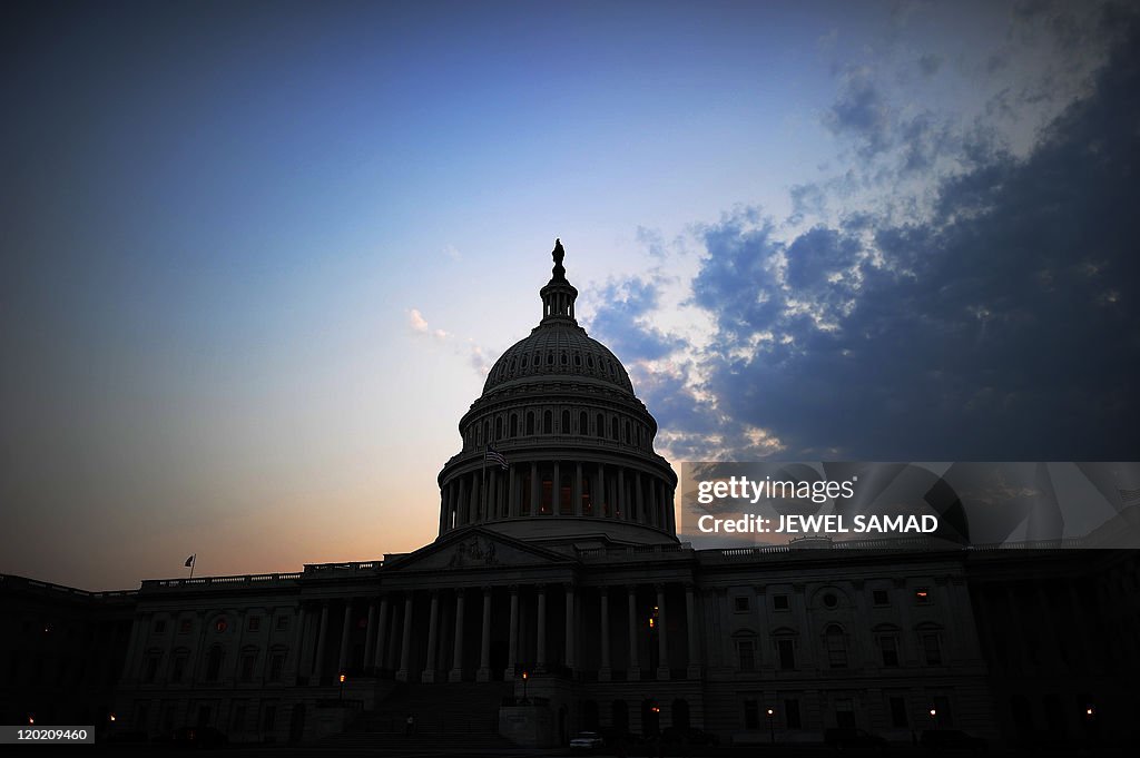 The US Capitol Building is pictured at d