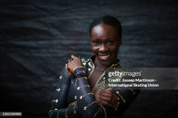 Mae Berenice Meite of France performs in the Gala Exhibition during day 5 of the ISU European Figure Skating Championships at on January 26, 2020 in...