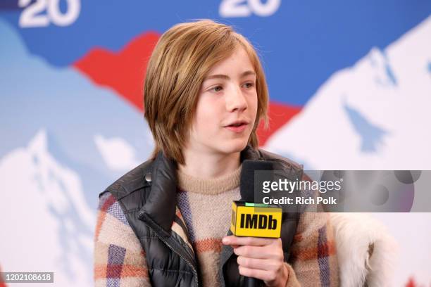 Charlie Shotwell of 'The Nest' attends the IMDb Studio at Acura Festival Village on location at the 2020 Sundance Film Festival – Day 3 on January...