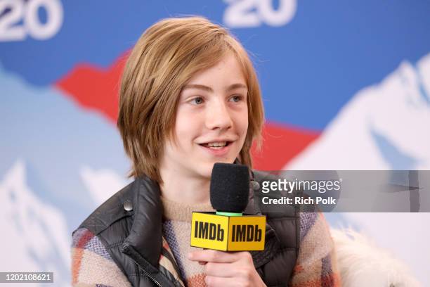 Charlie Shotwell of 'The Nest' attends the IMDb Studio at Acura Festival Village on location at the 2020 Sundance Film Festival – Day 3 on January...