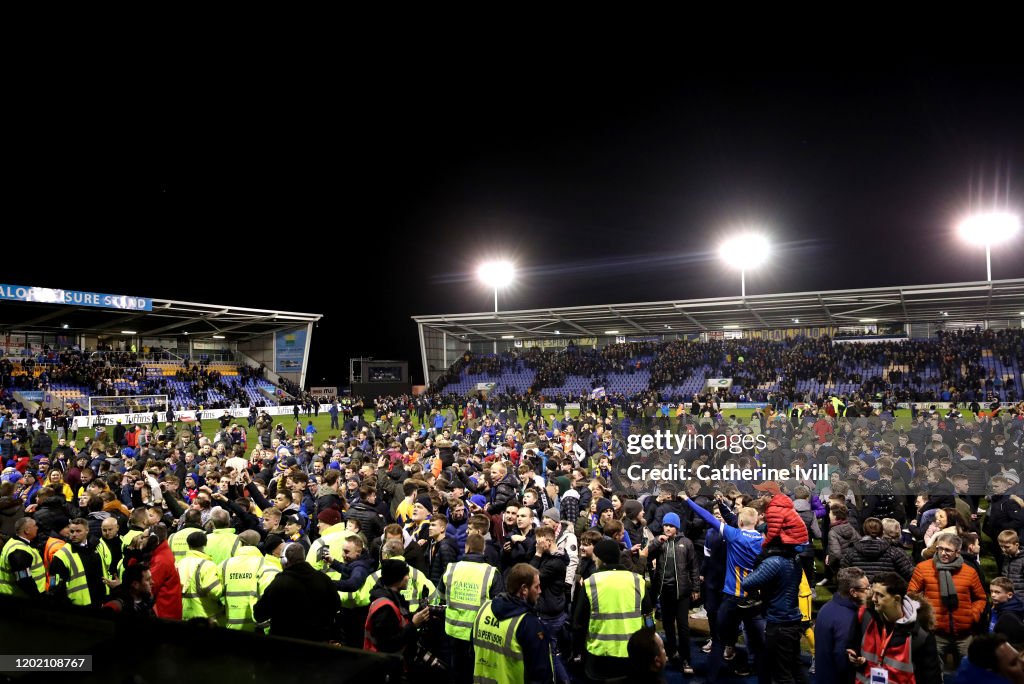 Shrewsbury Town v Liverpool FC - FA Cup Fourth Round